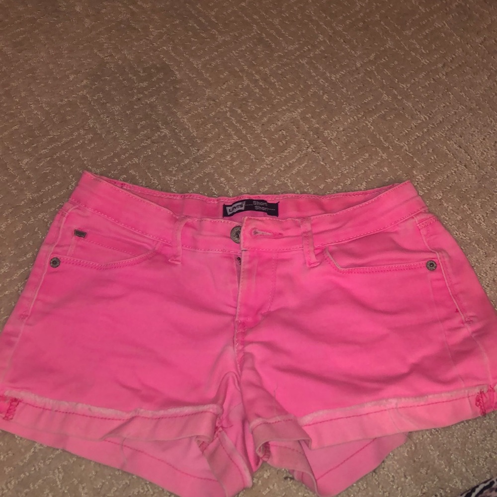 Pink Jean shorts